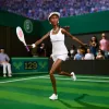 Mattel Barbie Venus Williams hajlékony teniszező baba