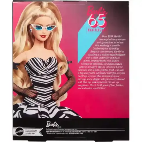 Mattel Barbie 65. évfordulós szőke baba
