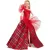 Mattel Barbie Signature ünnepi baba piros estélyi ruhában