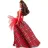 Mattel Barbie Signature ünnepi barna hajú baba