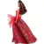 Mattel Barbie Signature ünnepi barna hajú baba