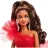 Mattel Barbie Signature ünnepi barna hajú baba