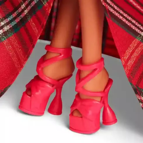 Mattel Barbie Signature ünnepi barna hajú baba
