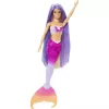 Mattel Barbie színváltós Malibu sellő baba