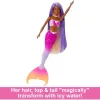 Mattel Barbie színváltós Brooklyn sellő baba