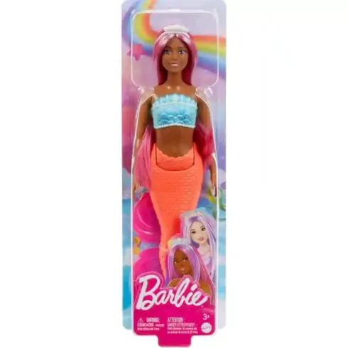 Mattel Barbie Dreamtopia sellő baba pink hajjal