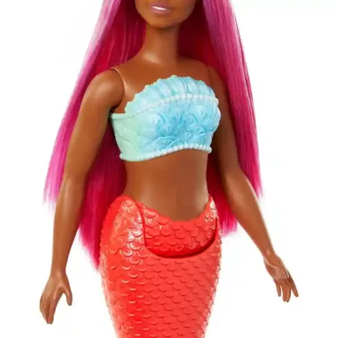 Mattel Barbie Dreamtopia sellő baba pink hajjal