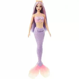 Mattel Barbie sellő baba lila hajjal és uszonnyal