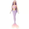 Mattel Barbie sellő baba lila hajjal és uszonnyal