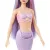 Mattel Barbie sellő baba lila hajjal és uszonnyal