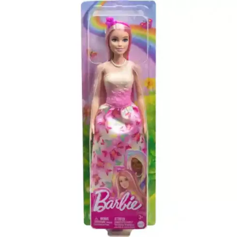 Mattel Barbie hercegnő baba pillangós ruhában