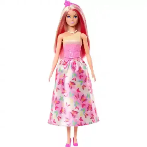 Mattel Barbie hercegnő baba pillangós ruhában
