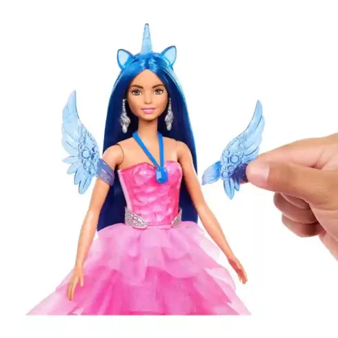 Mattel Barbie Zafír hercegnő baba unikornis-pegazussal