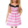 Mattel Barbie 65. évfordulós divatbaba csíkos ruhában