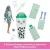 Mattel Barbie Pop Reveal Slime színváltós baba - zöld tea