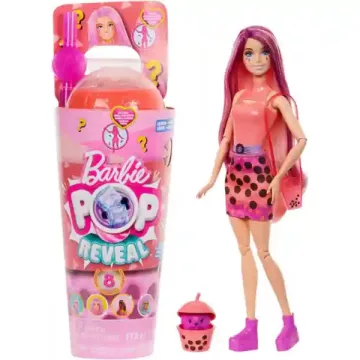   Mattel Barbie Pop Reveal Slime színváltós baba - mangós mochi