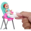Mattel Barbie Skipper bébiszitter baba etetőszékkel és színváltós kisbabával