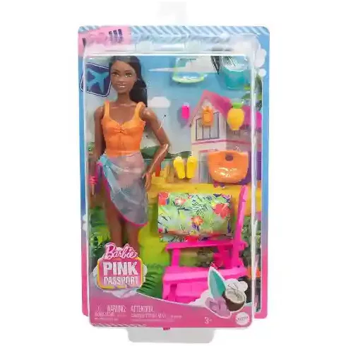 Mattel Barbie Brooklyn baba Hawaii nyaraláson