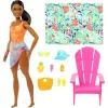 Mattel Barbie Brooklyn baba Hawaii nyaraláson