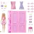 Mattel Barbie álom gardróbszoba babával és ruhákkal