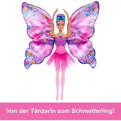 Mattel Barbie pillangóbalerina baba (csomagolássérült)