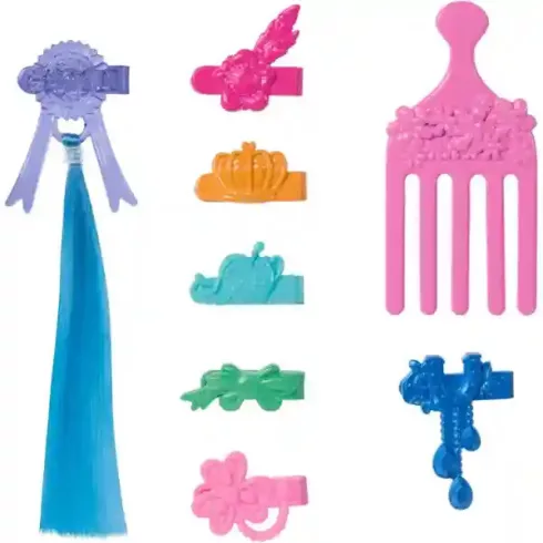 Mattel Barbie Mysteries lóápoló készlet pónilóval - világosbarna