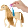 Mattel Barbie Mysteries lóápoló készlet pónilóval - világosbarna