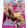 Mattel Barbie Mysteries lóápoló készlet pónilóval - sötétbarna
