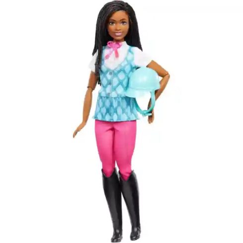 Mattel Barbie hajlékony lovagló Brooklyn baba (csomagolássérült)