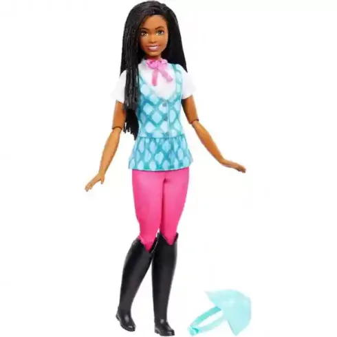 Mattel Barbie hajlékony lovagló Brooklyn baba (csomagolássérült)