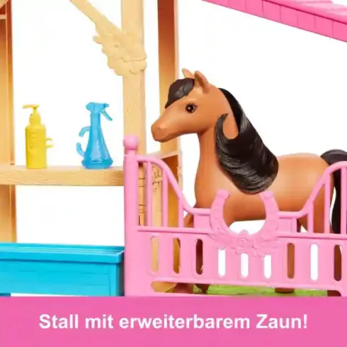 Mattel Barbie Mysteries lovarda pónilóval és babával