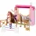 Mattel Barbie Mysteries lovarda lóval és babával
