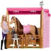 Mattel Barbie Mysteries lovarda lóval és babával