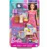 Mattel Barbie baba kutyusos pizsamaparti játékszett