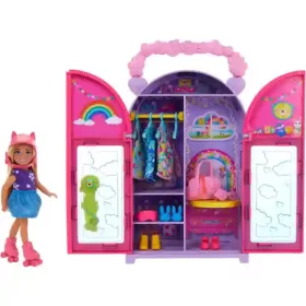   Mattel Barbie Chelsea baba hordozható ruhásszekrény ruhákkal