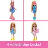 Mattel Barbie Chelsea baba hordozható ruhásszekrény ruhákkal