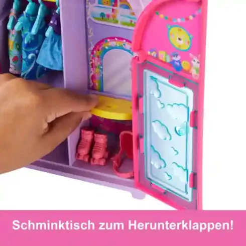 Mattel Barbie Chelsea baba hordozható ruhásszekrény ruhákkal