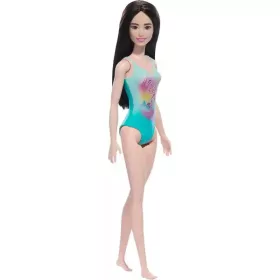 Mattel Barbie strandoló baba kék fürdőruhában