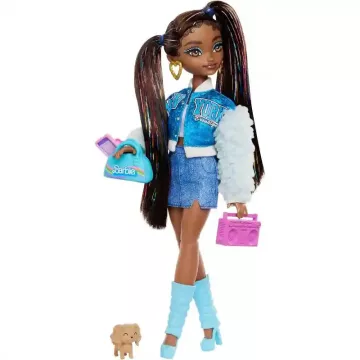   Mattel Barbie Dream Besties Brooklyn hajlékony táncos influenszer divatbaba