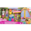 Mattel Barbie kempingezés babákkal, sátorral és csónakokkal