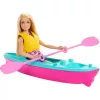 Mattel Barbie kempingezés babákkal, sátorral és csónakokkal