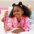 Mattel Barbie Fashionistas fényes pink ruhában