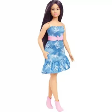 Mattel Barbie Fashionistas baba pillangós ruhában