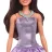 Mattel Barbie baba fényes lila ruhában