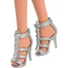 Mattel Barbie baba fényes lila ruhában