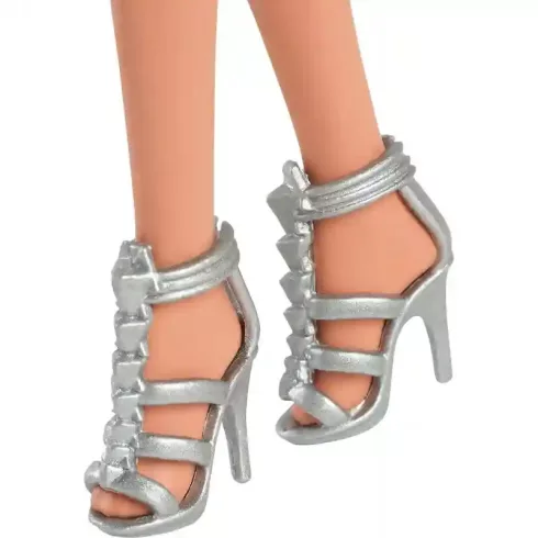 Mattel Barbie baba fényes lila ruhában