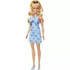 Mattel Barbie baba kék masnis ruhában