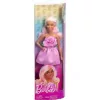 Mattel Barbie Fashionistas baba rózsás ruhában és rózsaszín hajjal