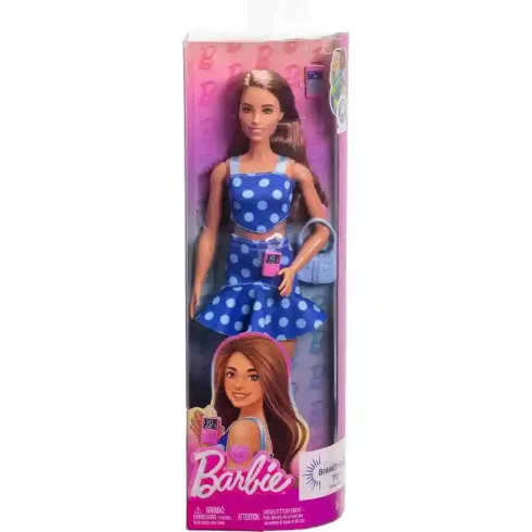 Mattel Barbie cukorbeteg baba kék ruhában