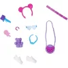 Mattel Barbie ruhák - Barbie baba ruházati kiegészítők lila táskával